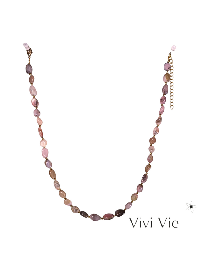 A whisper from the garden with tourmaline stone