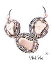 Earthly harmony statement necklace.