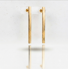 925 Sterling silver The Linear Grace Earrings