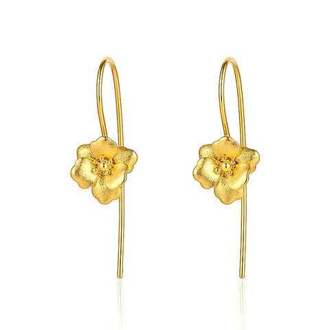 Gold  Blossom Earrings