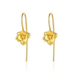 Gold  Blossom Earrings