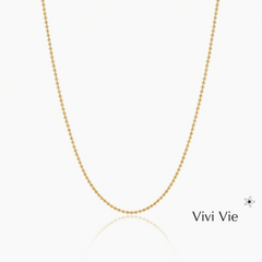 The whisper Thread of Gold Chain.