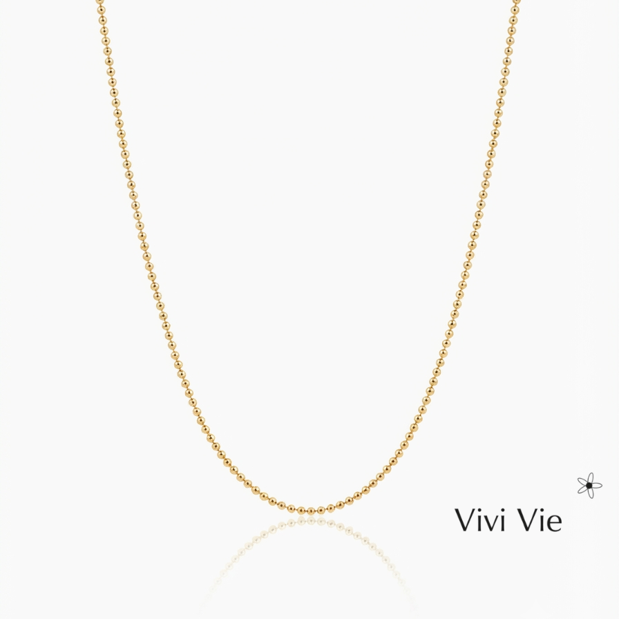 The whisper Thread of Gold Chain.