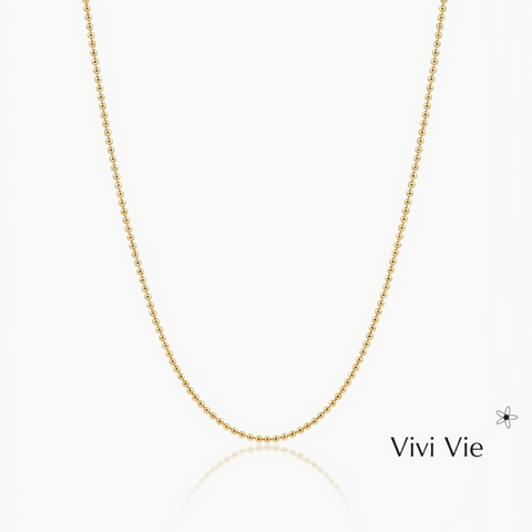 The whisper Thread of Gold Chain.