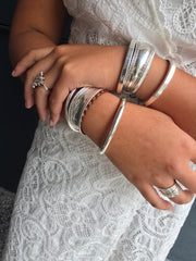 Classic Silver Bangle braclet
