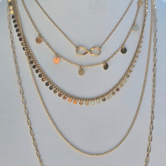 The whisper Thread of Gold Chain.