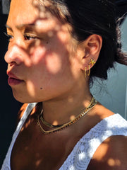 Essential  Sleak Gold Hoop  Earrings