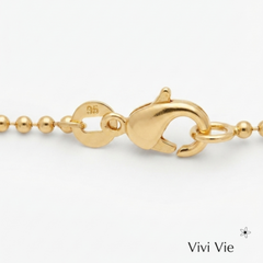 The whisper Thread of Gold Chain.