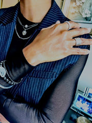 The Rhythmic Flow Silver Ring