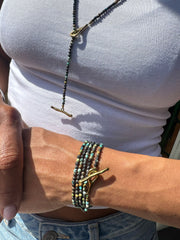 The Sierra Natural earth tone crystal beads