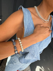The Vivi Vie Essential Classic Silver Sphere Necklace