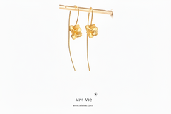 Gold  Blossom Earrings