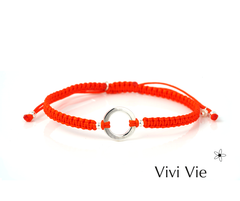 Karma circle  frienship braclet , ( circles are known for positivity.)