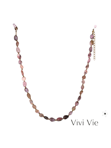 A whisper from the garden with tourmaline stone