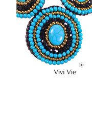 Vivi vie statment  turquoise oasis