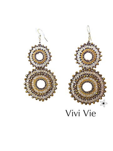 Costume jewellery  earrings.