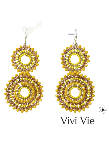 Costume jewellery, Earrings  Hellow Sunshine drop earings.