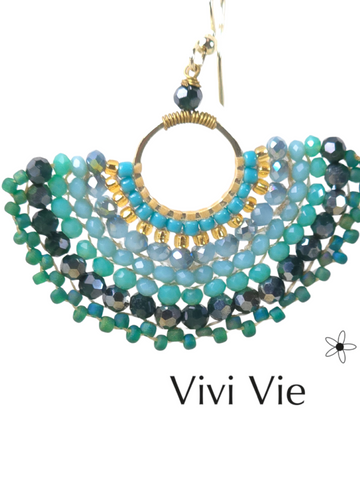 Costume jewellery earrings