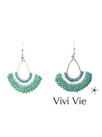 Costume jewellery earrings