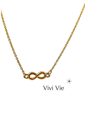 Infinity minimalist symbol of endless love.