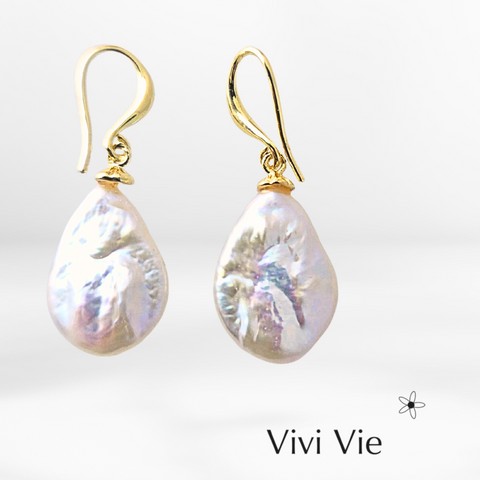 Baroque Pearl Earrings