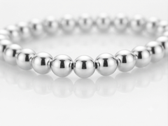 The Vivi Vie Essential Classic Silver Sphere Necklace