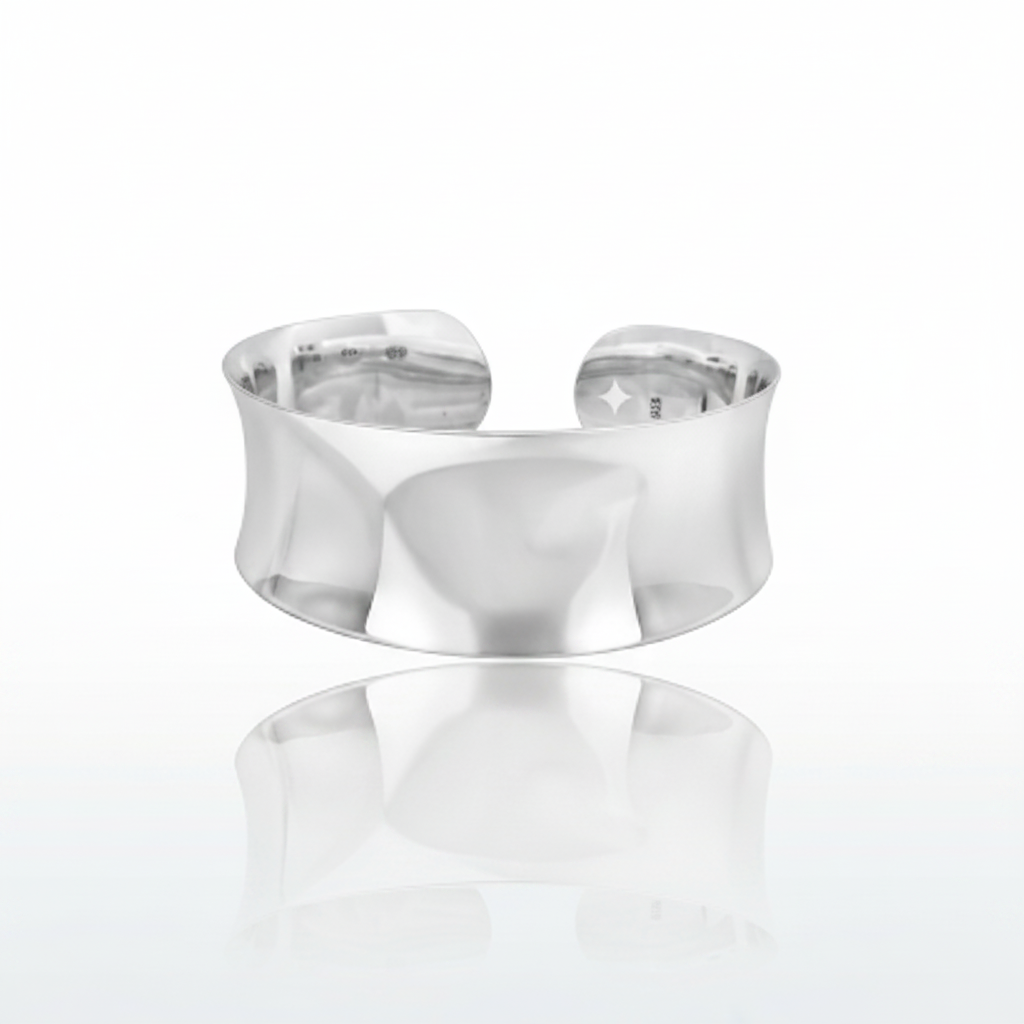 Classic Sterling Silver Cuff Bracelet