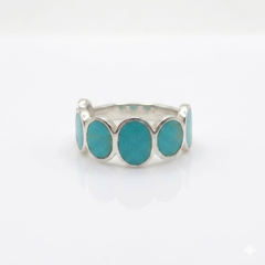 Captivating Ocean Hues Ring.