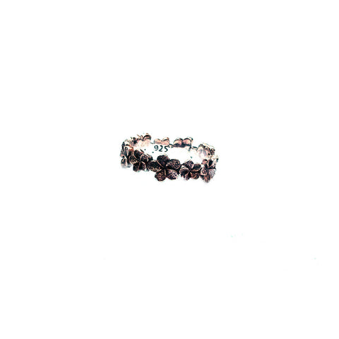 925 Sterling Silver Flower Ring